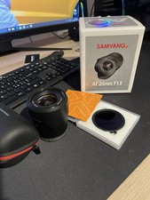 SAMYANG AF 24mm f1.8 FE + K&F