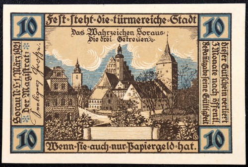 Sorau żary 1921 - sorau,