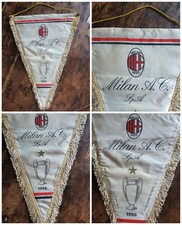 Gagliardetto calcio milan - gagliardetto, calcio⚽️milan