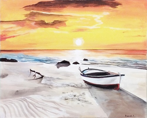Quadro dipinto mano - quadro,