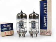 ONE 6X8 CHANNEL MASTER NOS JAPAN tubo lampada TSF valvola valvola valvola ৄ泵洀 真空管