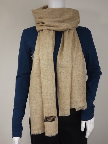 Cashmere crema sciarpa scialle - cashmere,