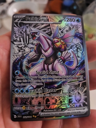 Carta pokemon ccg palkia - carta, ex