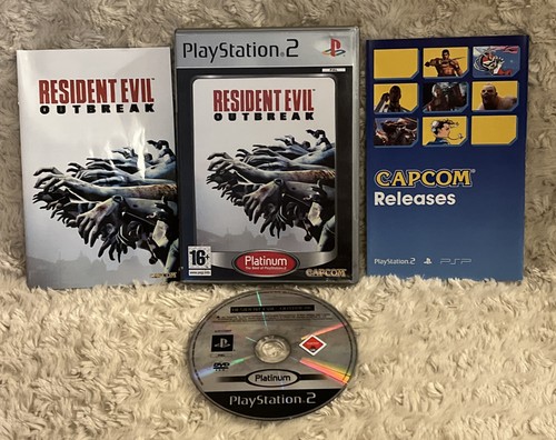 Ps2 resident evil outbreak - resident,