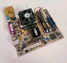 Asus P4P8T Motherboard Socket 478 Intel Celeron CPU + RAM vintage Computer ✅