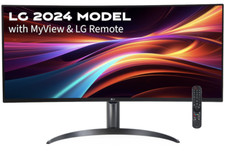 LG 34" WQHD IPS Curved Smart