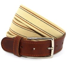 Cintura Elastica Beige Uomo