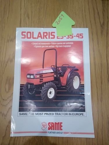 Same tractor solaris 45 - 35,