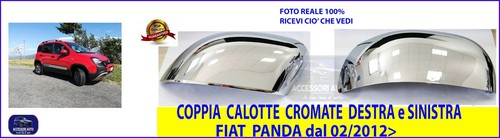 Calotte cromate per panda - per,