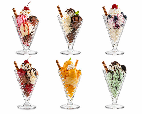 Dessert sundae glasses - sundae,