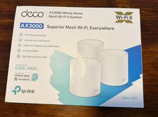TP-Link Deco X50 AX3000 (3 Pack) Mesh Wi-Fi 6 System – Pari al Nuovo