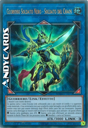 Glorioso soldato nero - nero,