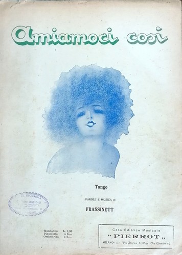 Spartito musicale antico - spartito,
