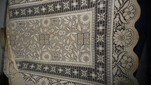524b tavolo vintage centrino - #524b,
