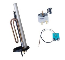 Flangia, elemento riscaldante 2000 W, 3000 W, guarnizione, Isotemp, Indel, Eldom set completo