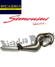 14730 MARMITTA SIMONINI PROLINE SILENZIATORE 22 ALLUMINIO PIAGGIO 50 CIAO BRAVO