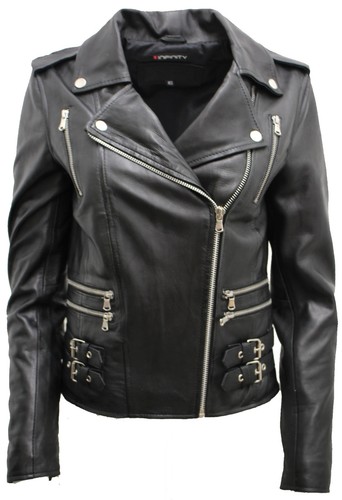 Giacca biker donna nera - giacca, da