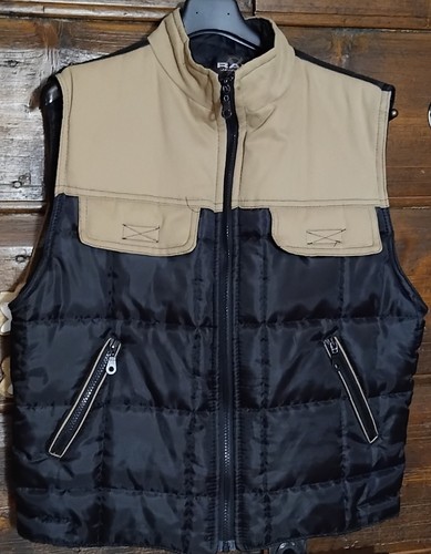 Piumino smanicato bambino blu - smanicato,