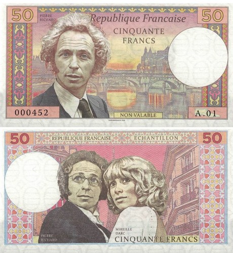 Banconota matej gabris francia - banconota,