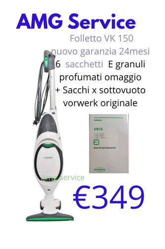 Vorwerk folletto vk150 nuovo - vk150,