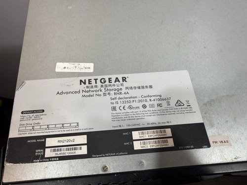 Netgear readynas rnr - netgear,