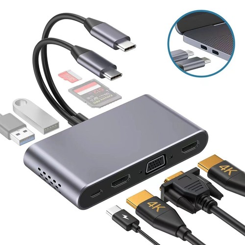 Hub usb 2 adattatore - in,