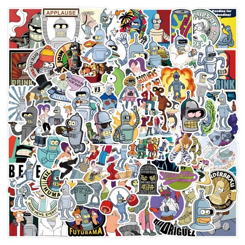 110pz adesivi futurama per - futurama,
