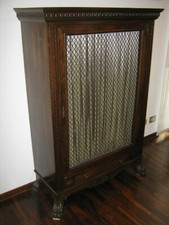 Armadio libreria noce massello