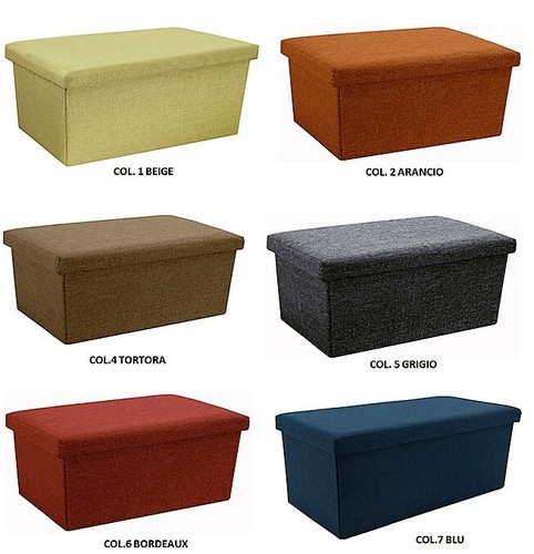 Scatola contenitore pouf - scatola,