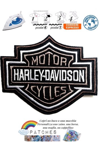 Patch harley davidson bikers - harley-davidson,