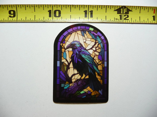 Raven limb piccolo adesivo - raven,