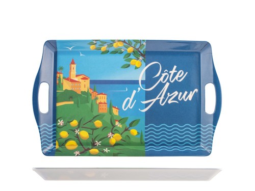 Vassoio cote azur decorato - h&h,