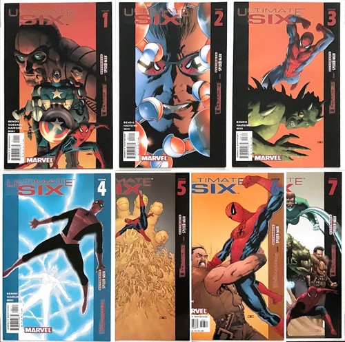 Ultimate six marvel - #1-7, (marvel