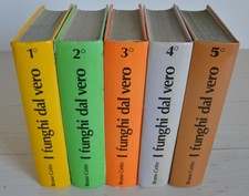 BRUNO CETTO I FUNGHI DAL VERO SATURNIA 5 VOLUMI