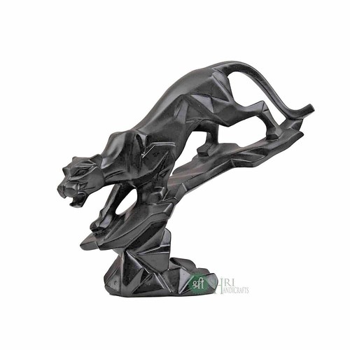 Statua statuina pantera nera