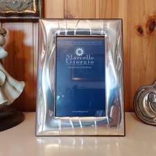 MARCELLO  GIORGIO Cornice Portafoto in Argento anni 2000 x foto 10x15 classica