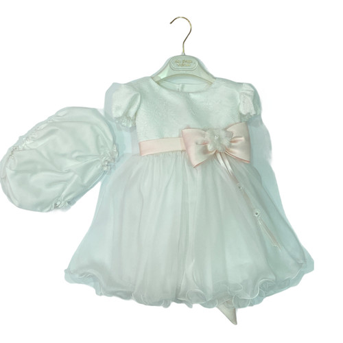 Abito vestito battesimo bimba - battesimo,