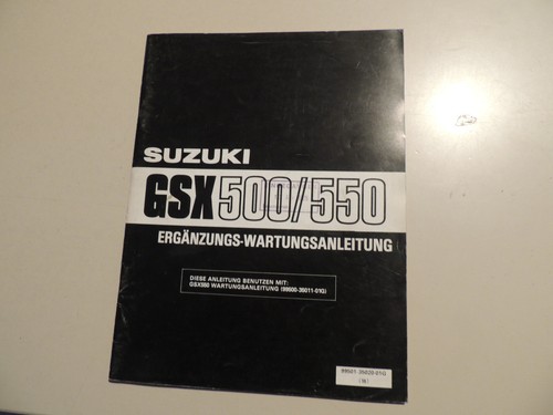 Suzuki gsx 500 550 - suzuki, 1985