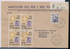 1962  ITALIA LETTERA