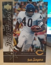 2005 GALE SAYERS 703/750 PONTE SUPERIORE #CL5 KANSAS JAYHAWKS COMETA CHICAGO BEARS