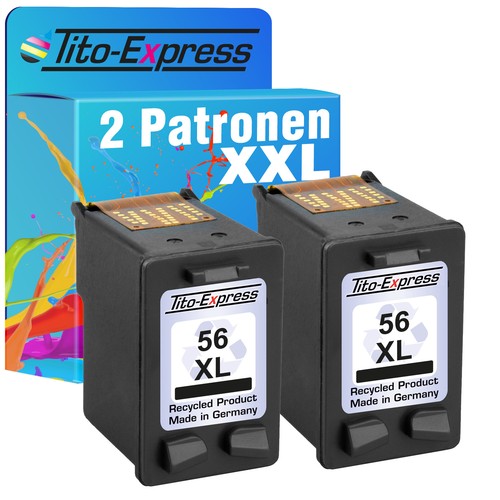 Cartucce nere per 56 - hp, xl