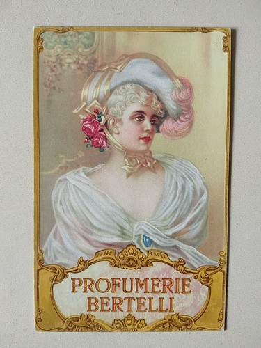 Profumerie bertelli cartolina - bertelli,
