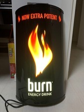 INSEGNA LUMINOSA DA MURO BURN