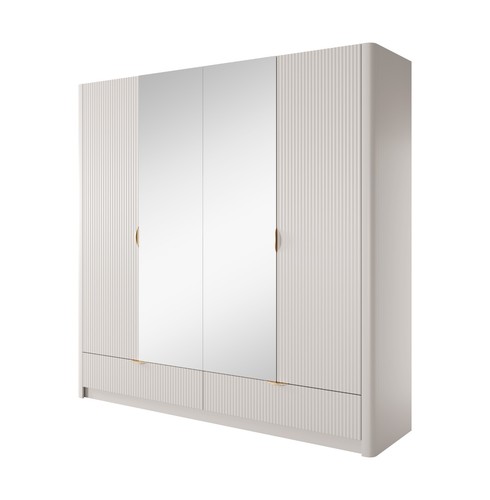 Armadio ante battenti con - 4,