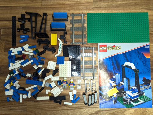 Lego 4553 train wash - wash, impianto
