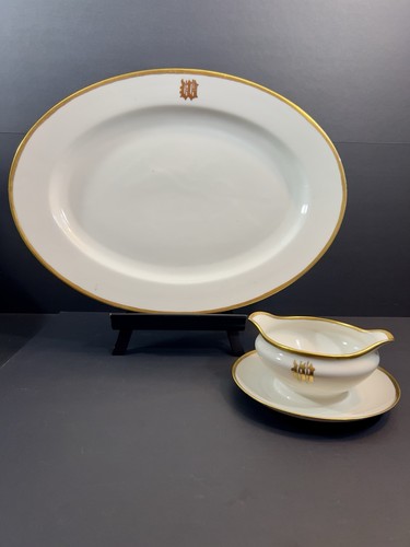 Antico set piatto gravy - piatto, e