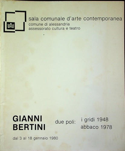 Gianni bertini due poli - bertini:, poli: