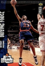 card NBA # 163 Grant Hill Upper Deck 1996