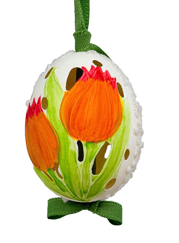 Ornamento uovo pasqua - ornamento,