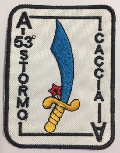 Patch stormo caccia cm - 53°,